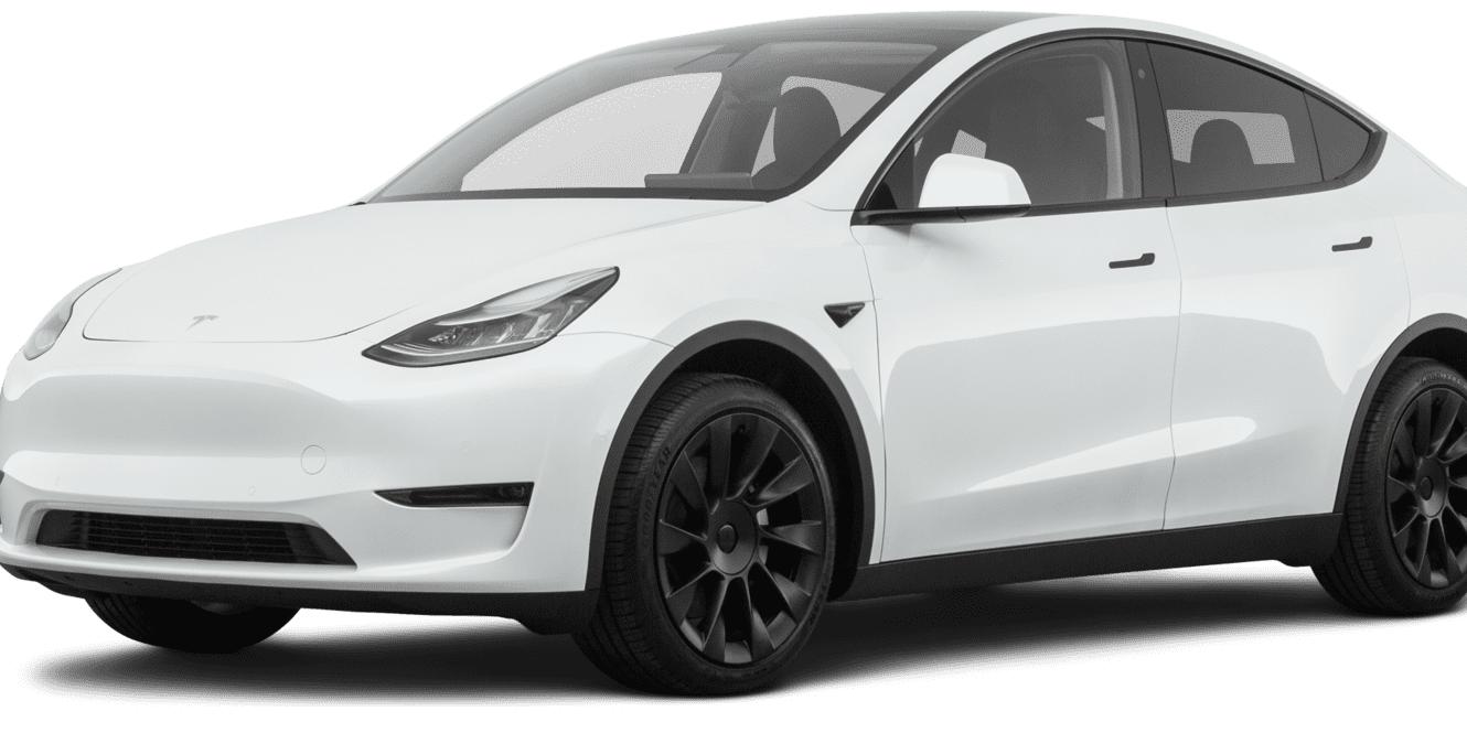 TESLA MODEL Y 2020 5YJYGDEF8LF000286 image